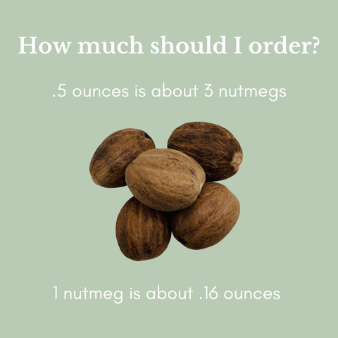 Nutmeg, Whole