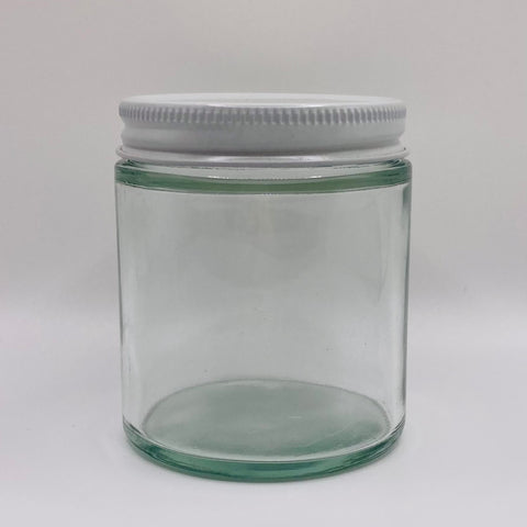 4 oz Straight Sided Glass Jar W/ Lid