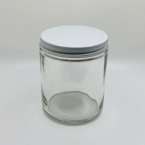 8 oz Straight Sided Glass Jar