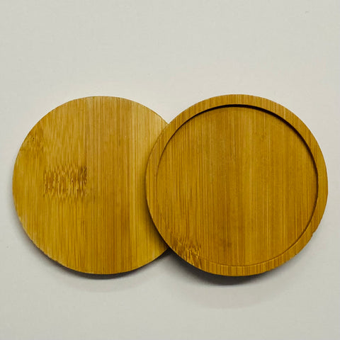 Bamboo Mason Jar Lid