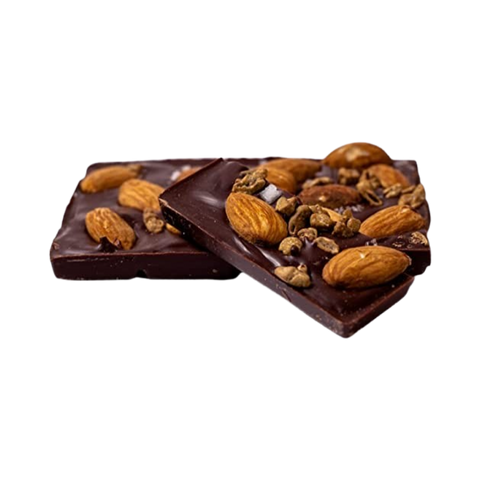Sea Salt + Almond Chocolate Bark