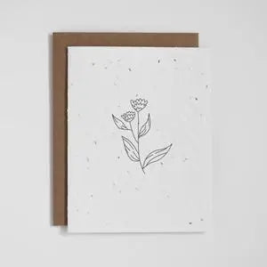 Plantable Seed Card