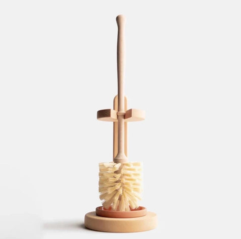 Toilet Brush with Stand | Handcrafted