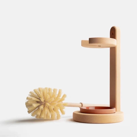 Toilet Brush with Stand | Handcrafted