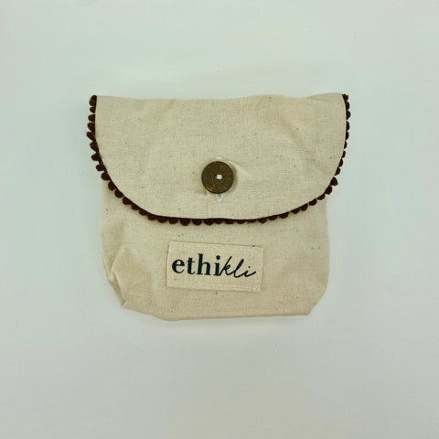 Up-Cycled Cotton Facial Rounds w/ Pouch