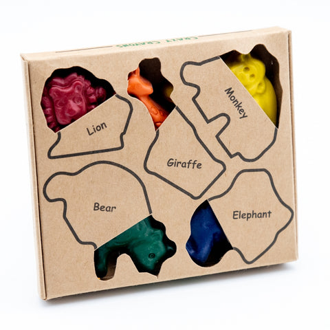 Recycled Animal Crayons │ 5 Pack