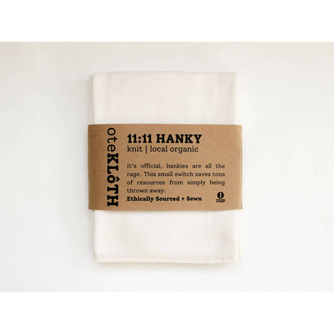Hankies │ Organic Knit Cotton